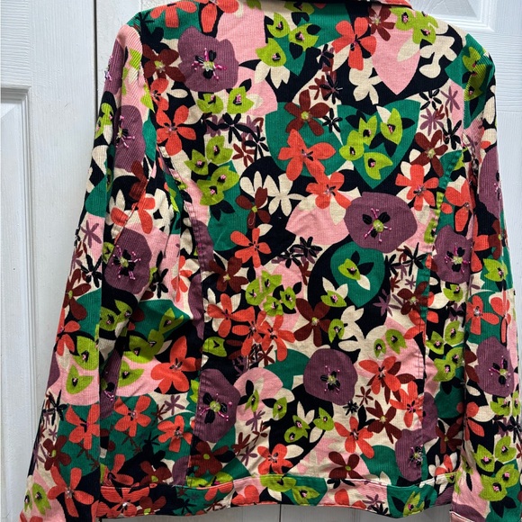 Red corduroy jacket - Picture 7 of 7